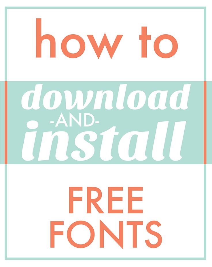 how to install fonts on mac for cricut